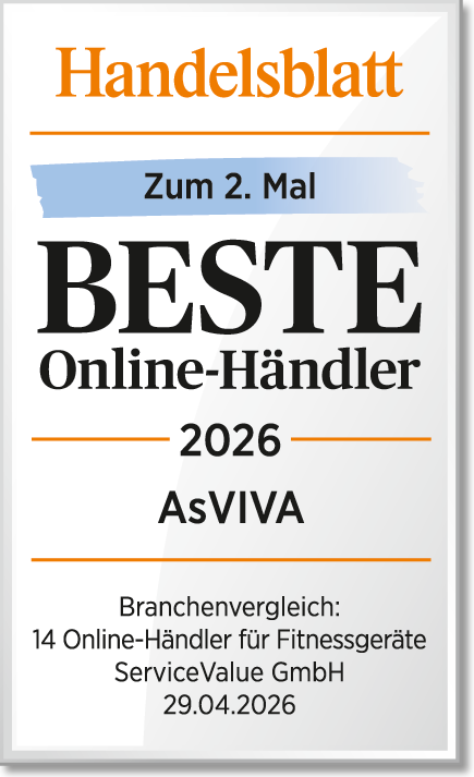 Handelsblatt: Beste Online-Händler 2026 – AsVIVA. Zu den Auszeichnungen