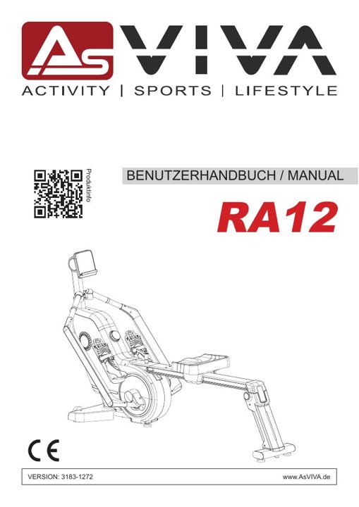 Rameur 3D RA12 Rower