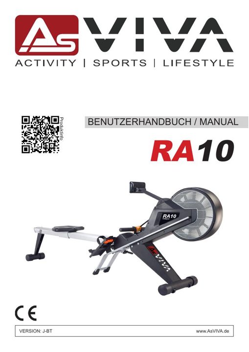 Rameur & ergomètre RA10 Pro