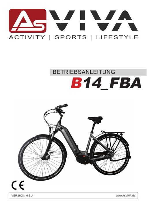 Vélo électrique urbain Stadtfalter B14 – Gris/Blanc