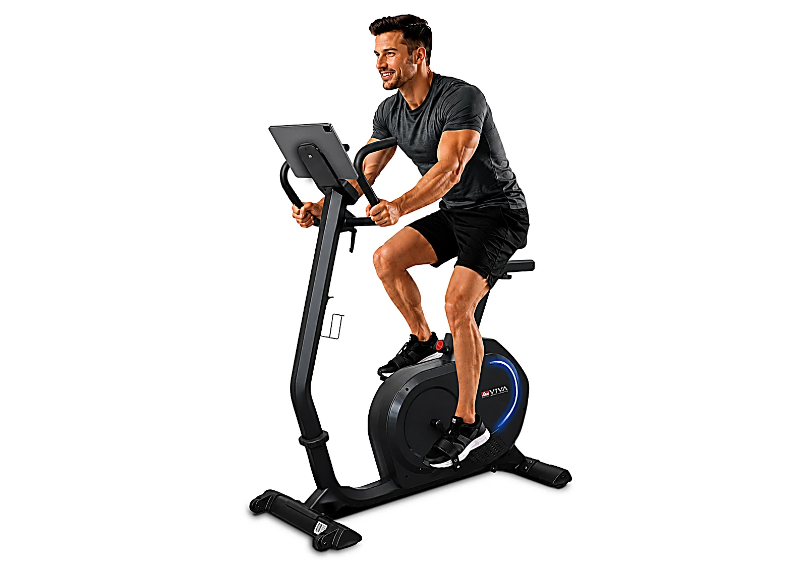 AsVIVA Ergometer Speedbike H12 in der Seitenansicht