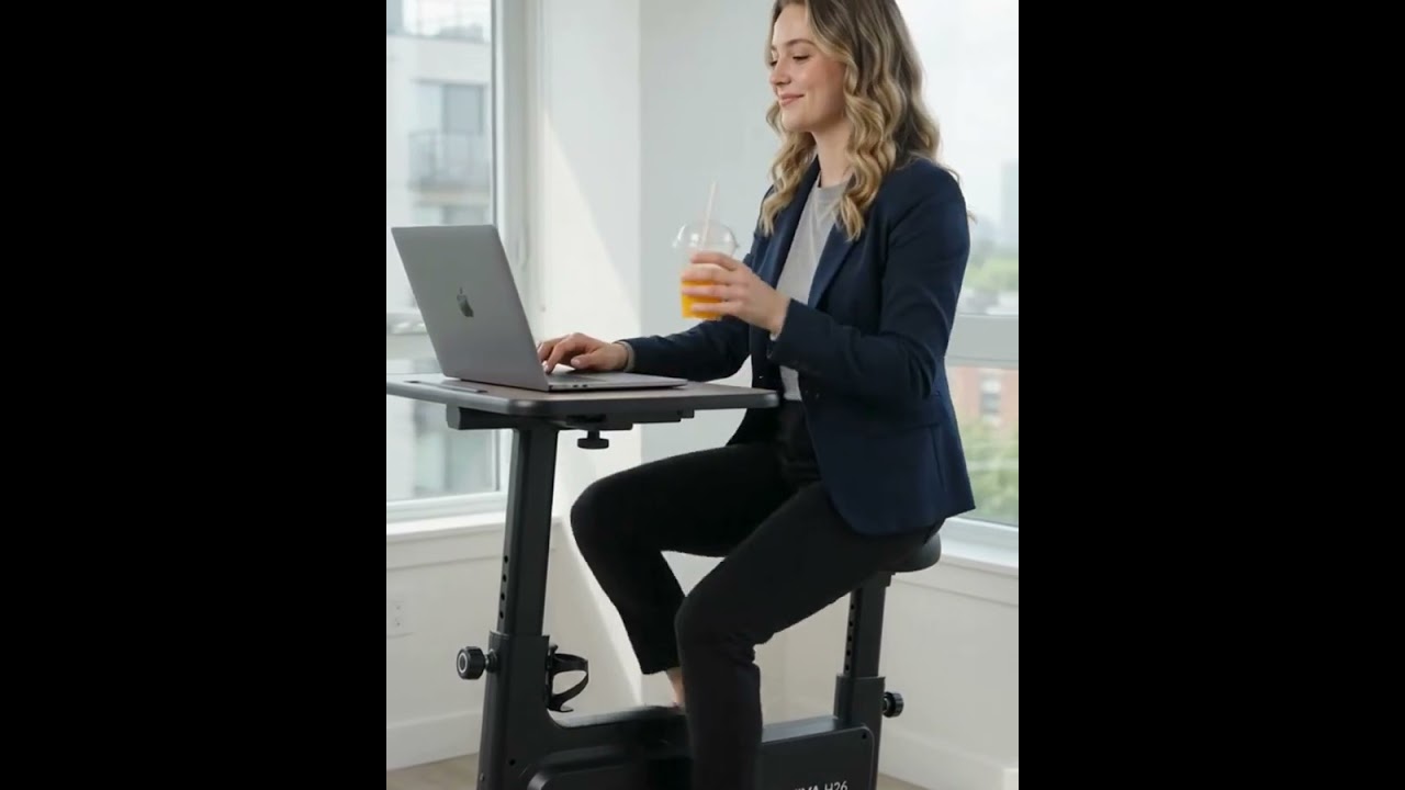 AsVIVA H26 Desk Bike: Das perfekte Büro-Tischfahrrad für mehr Bewegung am Schreibtisch
