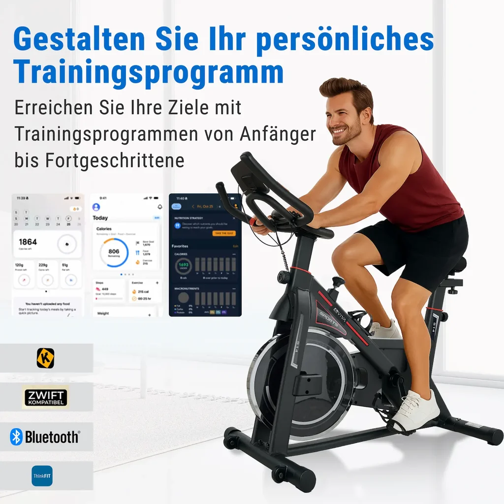 Trainingsprogramme & übersichtliche Auswertung