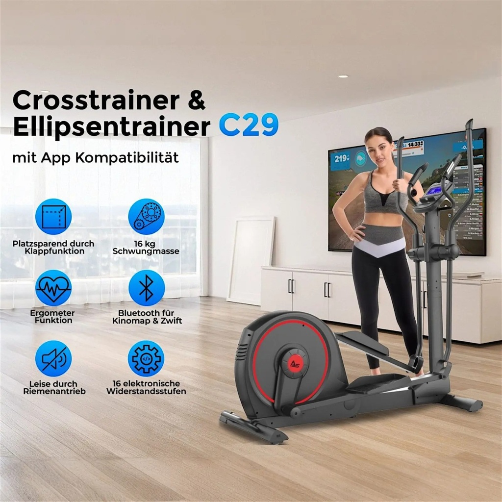 crosstrainer-asviva-c29-ergometer-funktion-features