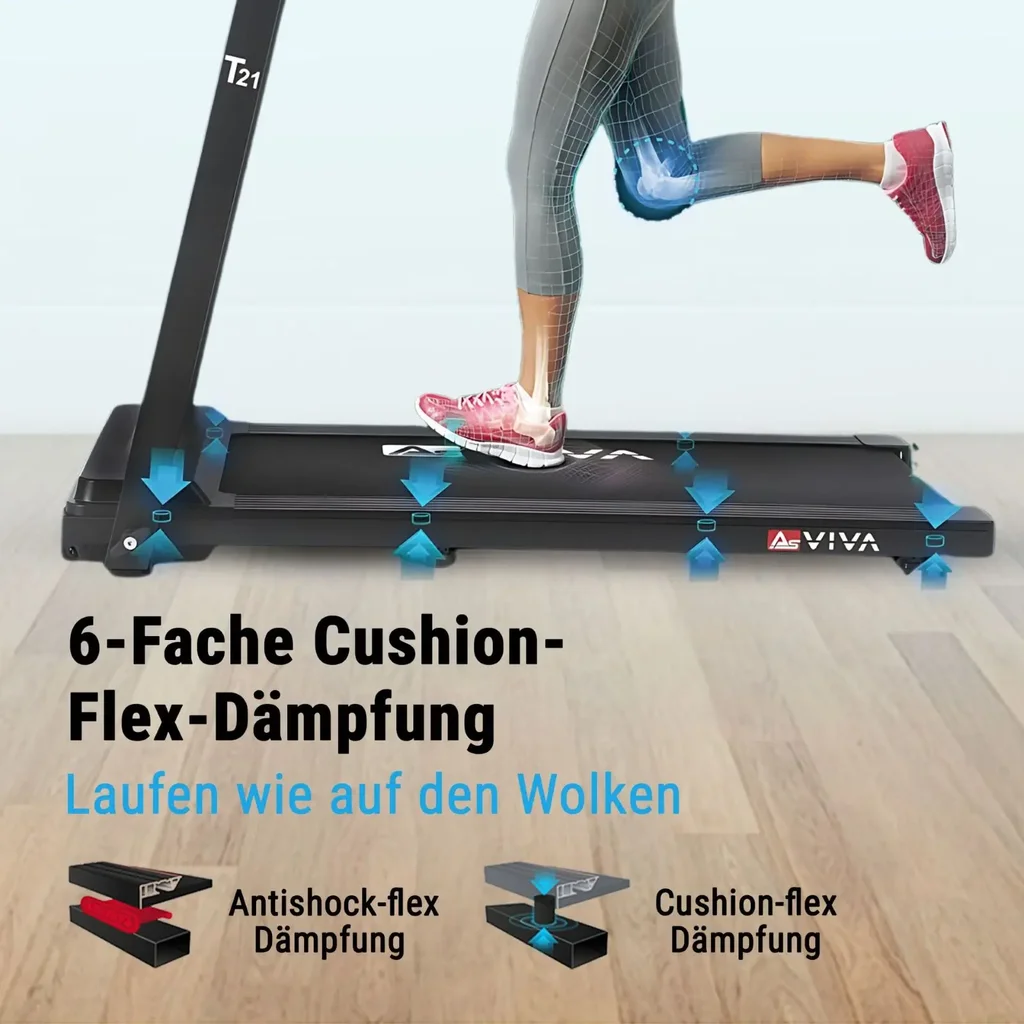 asviva-laufband-kompakt-2in1-deampfung