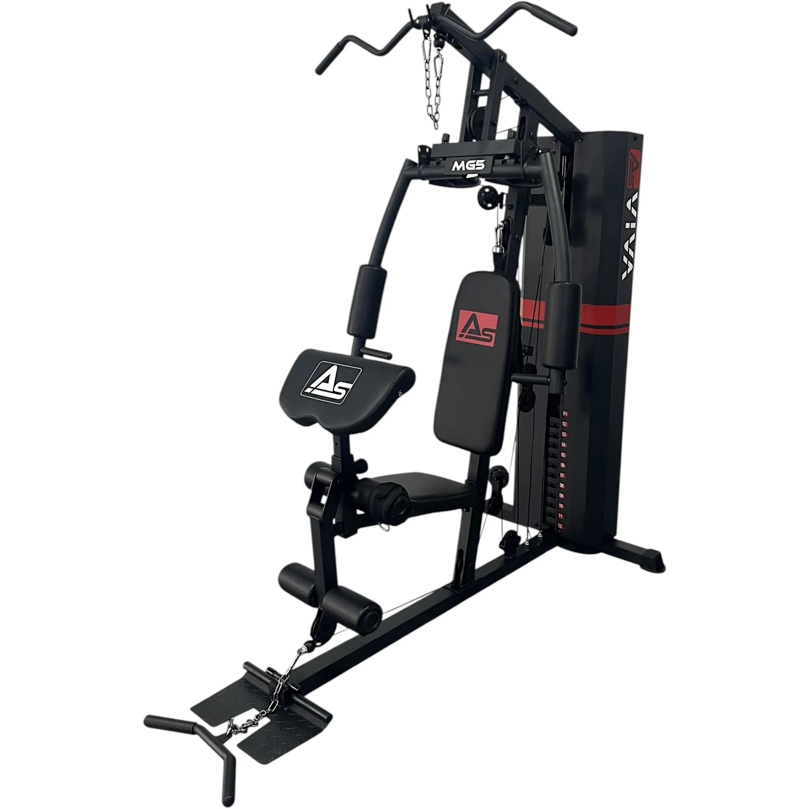 AsVIVA MG5 Pro – Trainingsstationen im Überblick