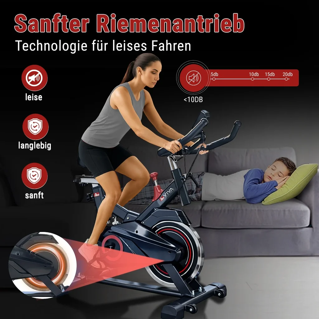 Sehr leiser Riemenantrieb