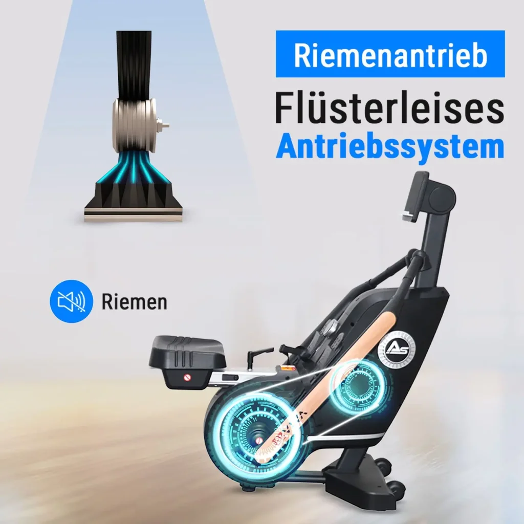 Flüsterleiser Riemenantrieb