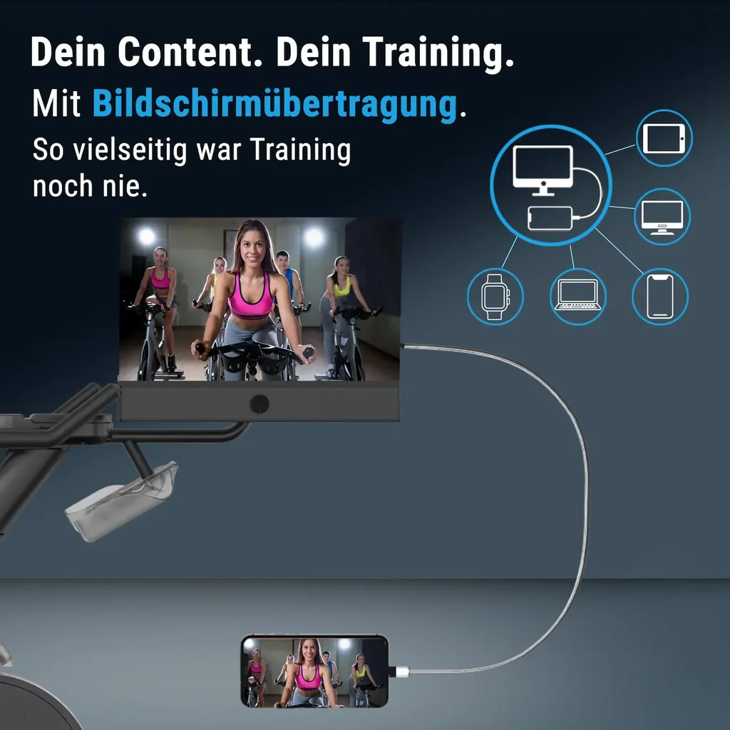 Bildschirmspiegelung & Anbindung an Smart-Geräte
