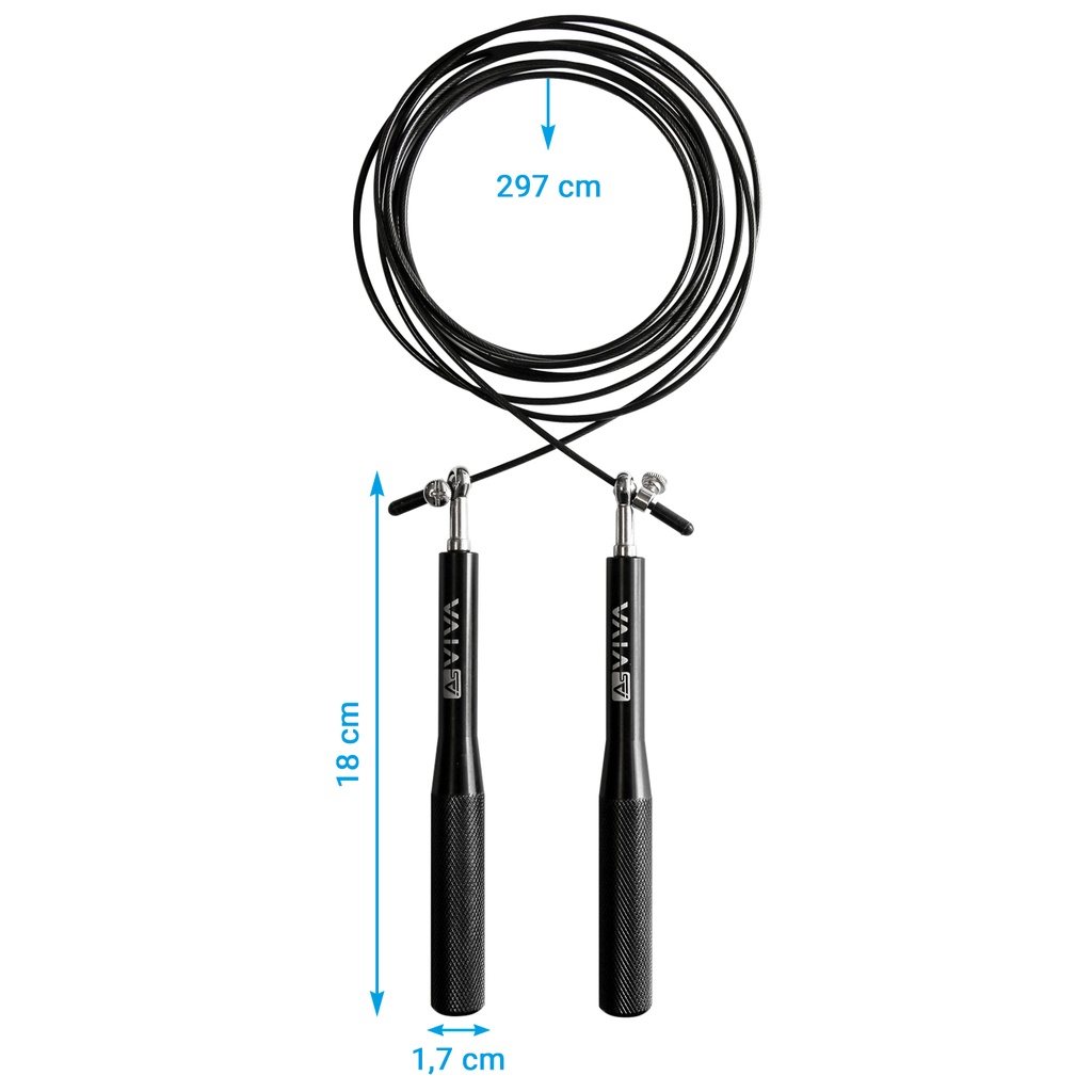 Einstellbare Länge bis 297 cm & kompaktes Packmaß