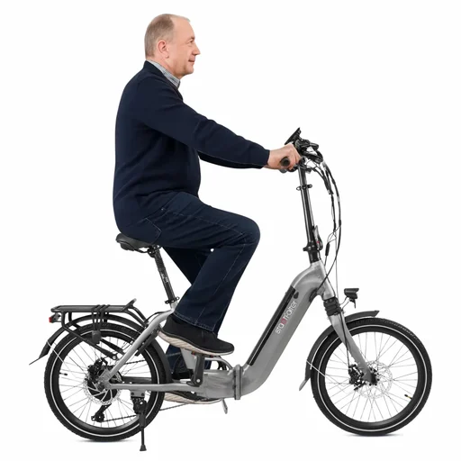 E-Bike Klapprad Stadtfalter B13 – Grau