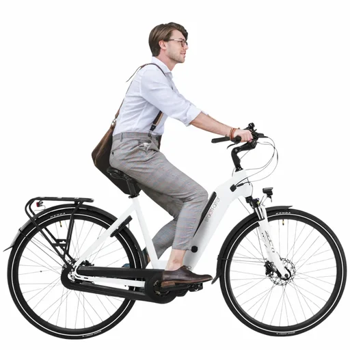 City E-Bike Stadtfalter B14 – 28 Zoll – Grau